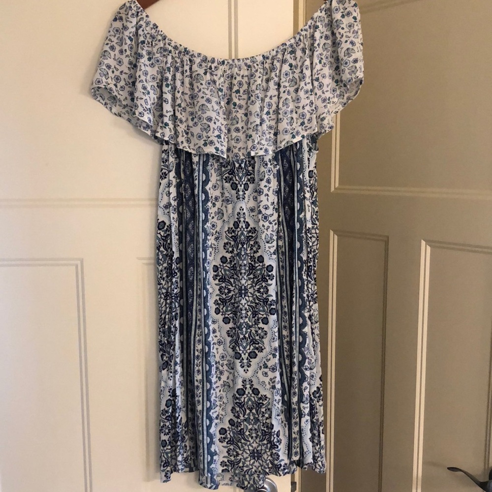 Off the shoulder dress